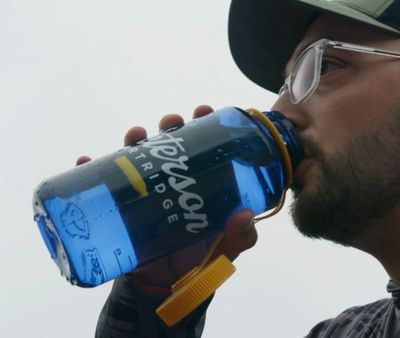 Blue 32oz Nalgene Bottle