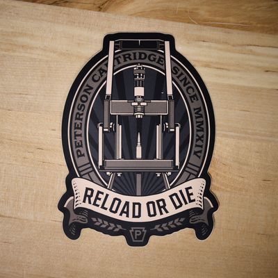 Reload or Die Sticker