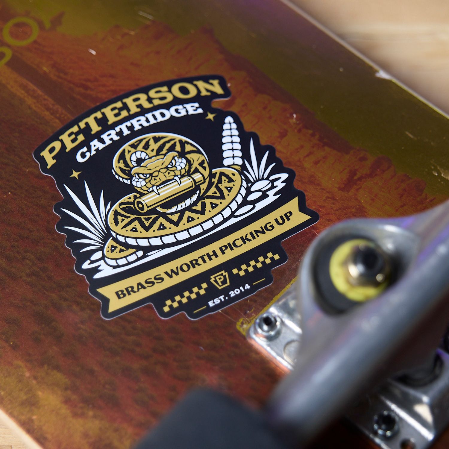 Brass Worth Picking Up Sticker