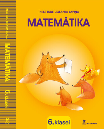 Matemātika 6.klasei. Mācību grāmata.