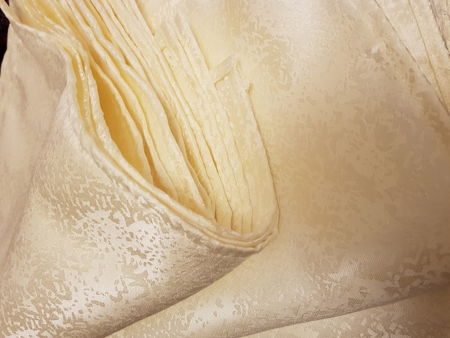 Servet 45x45 cm brocart ivory  (unt)