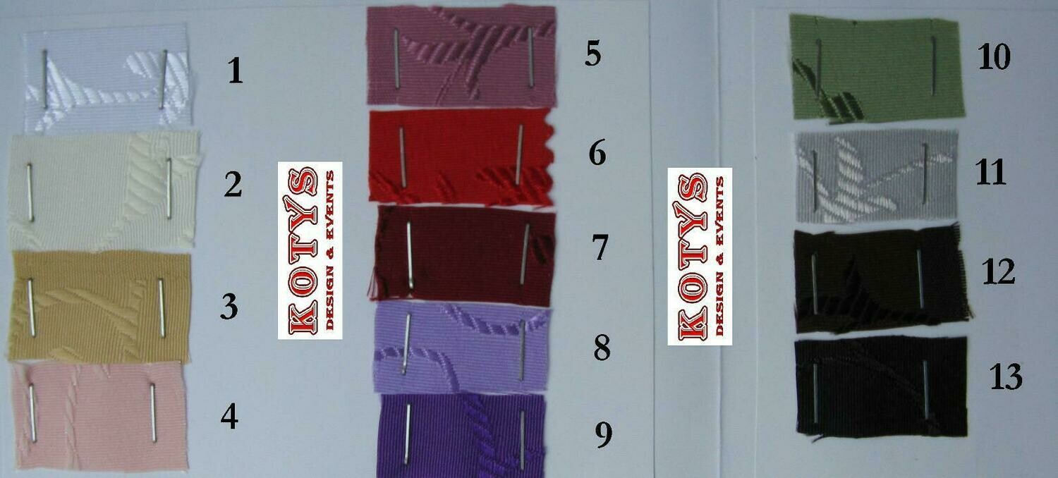 Esarfe decorative brocard uni 100% polyester