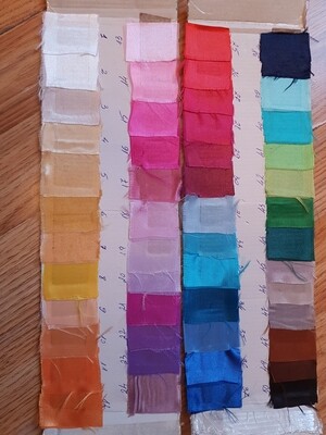 Servete textile confectionate din satin