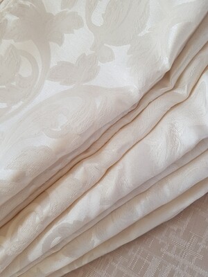 Servet brocart sara ivory crem 40x40  cm