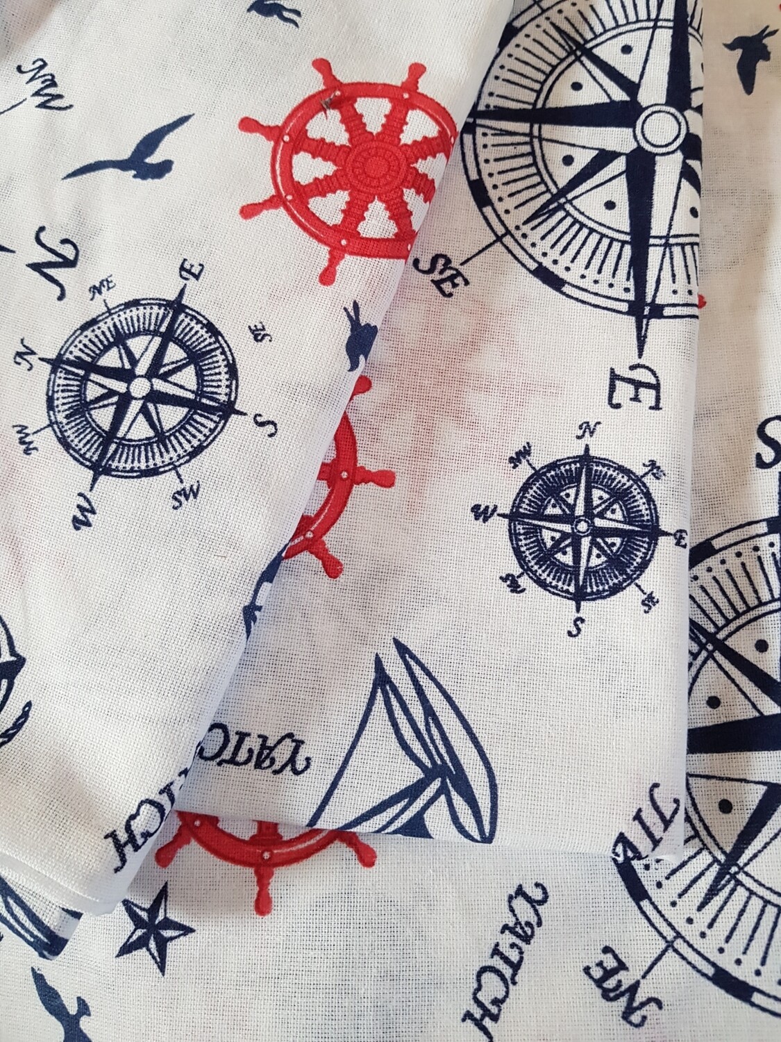 Fata de perna confectionata din bumbac  &quot;yacht&quot;