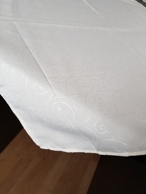 Napron 85x85 cm, brocart crem