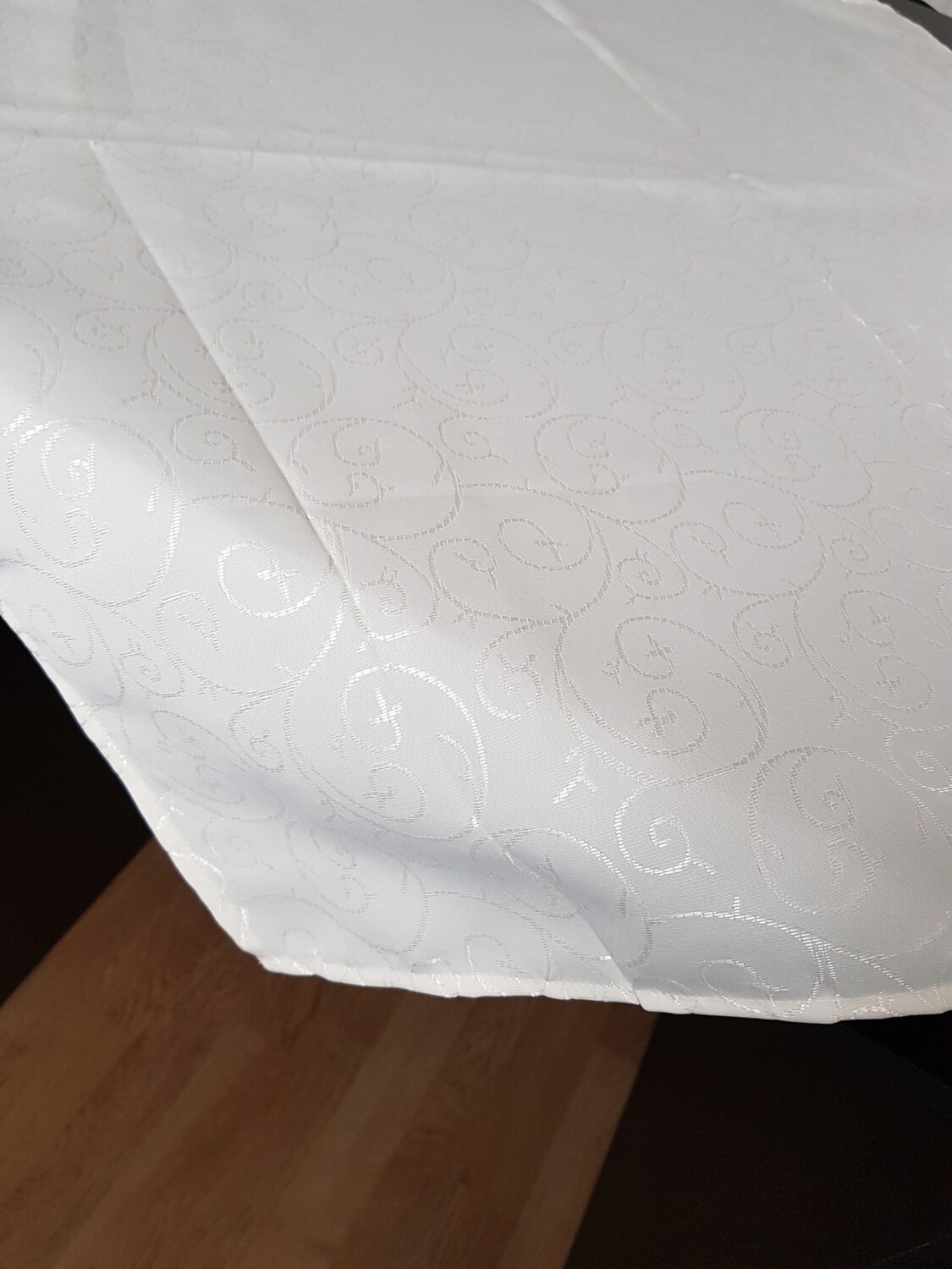Napron 85x85 cm, brocart crem