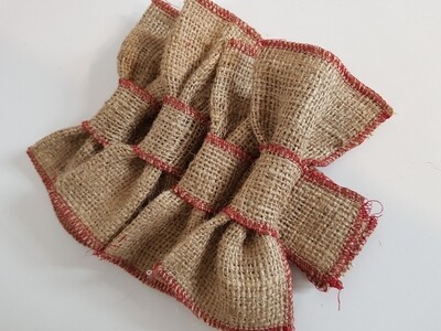 Set 4 funde panza sac (iuta natur)