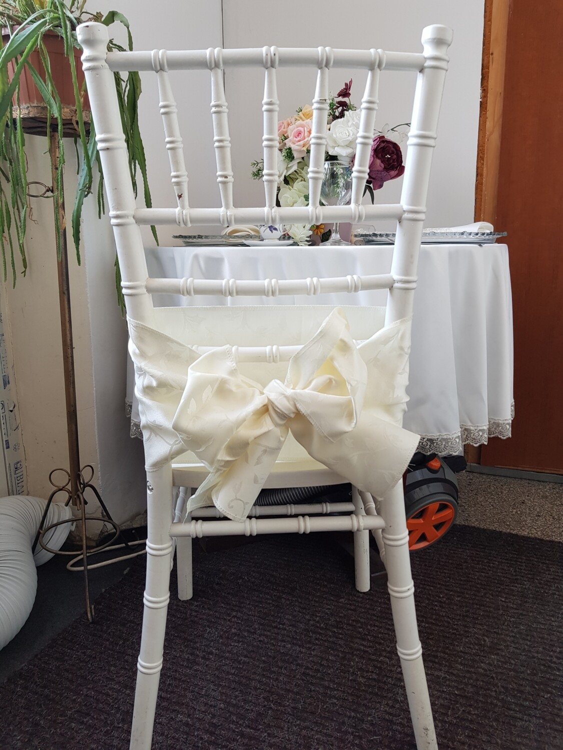 Esarfe confectionate din jacard ivory  20x180cm