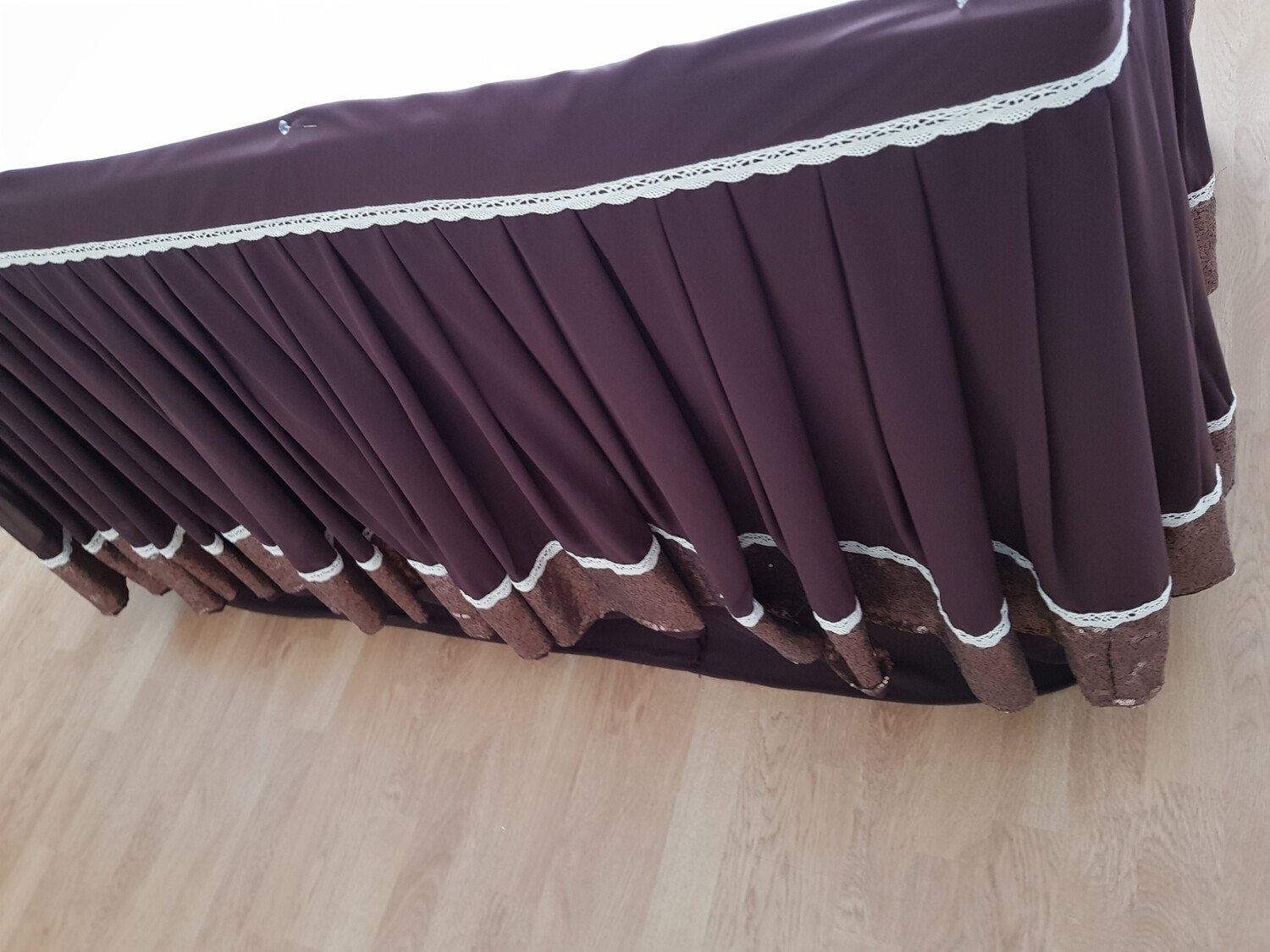 Fustă masă model rustic-modern L480 cm