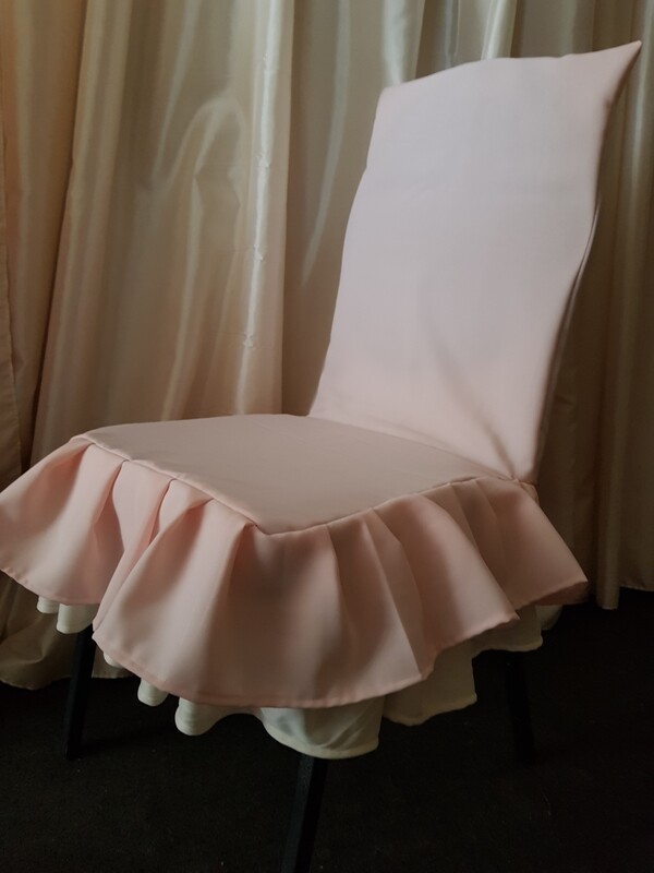 Husa fixa confectionata din minimat peach - fuzz