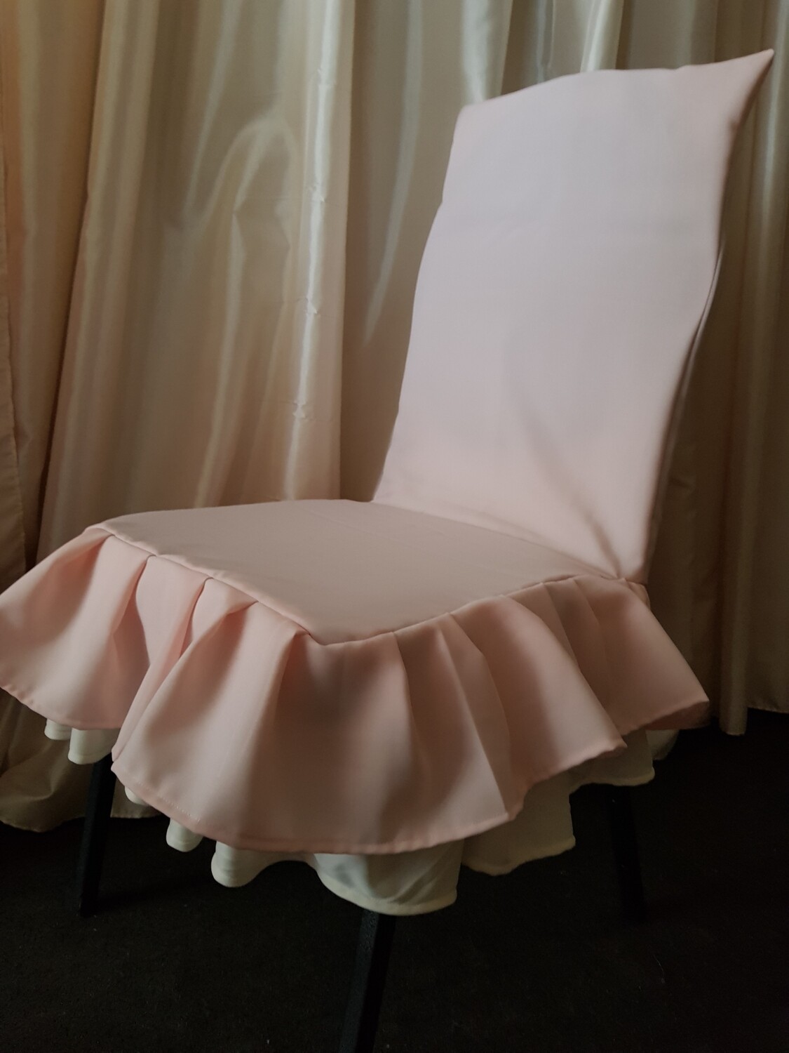 Husa fixa confectionata din minimat peach - fuzz