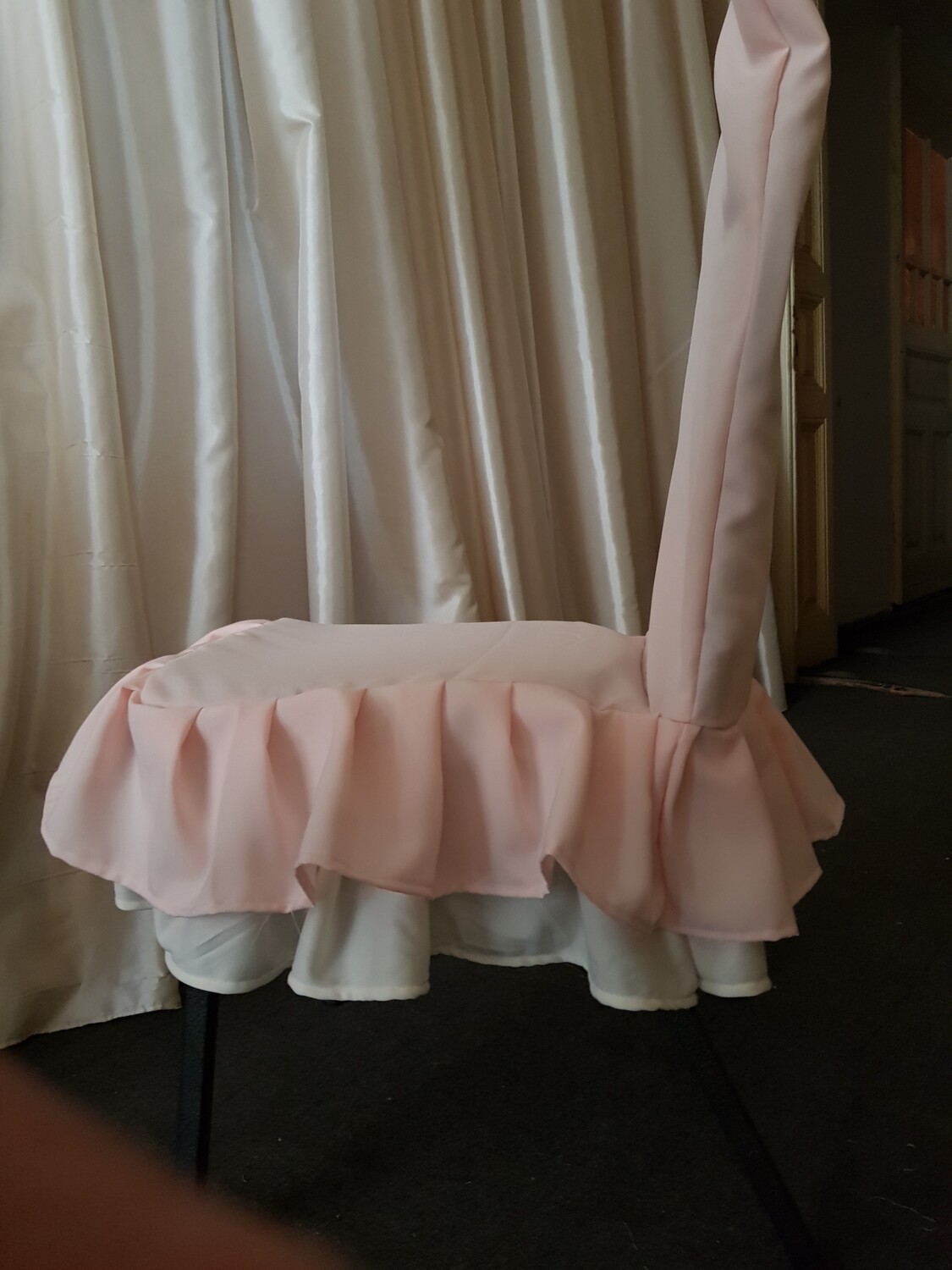 Husa fixa confectionata din minimat peach - fuzz