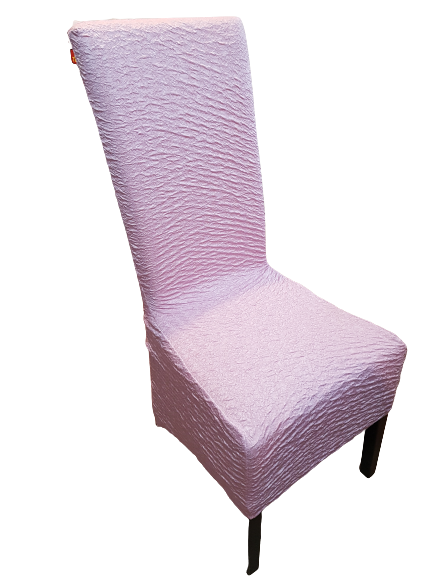 Husa scaun roz prafuit