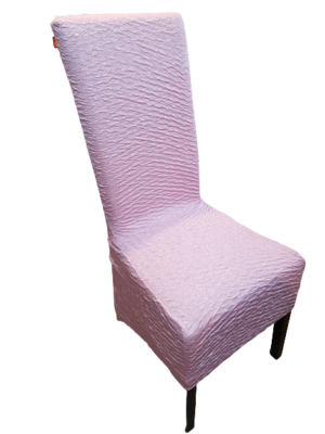Husa scaun roz prafuit