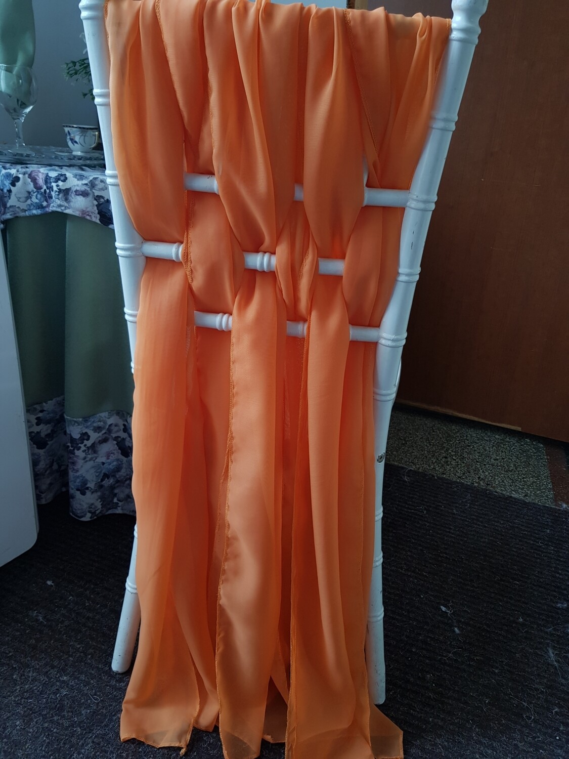 Esarfa voal chiffon 24x190 cm