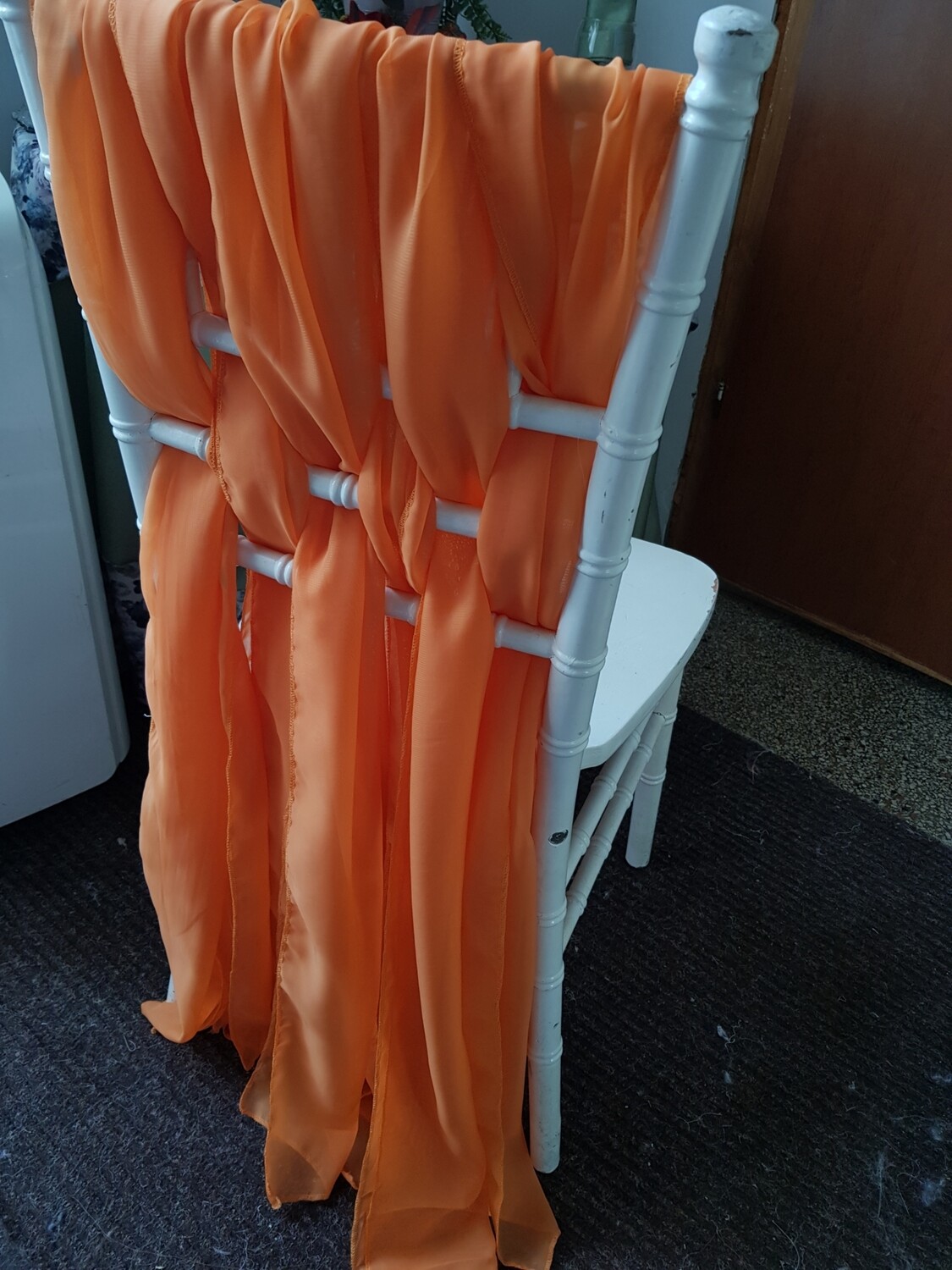 Esarfa voal chiffon 24x190 cm