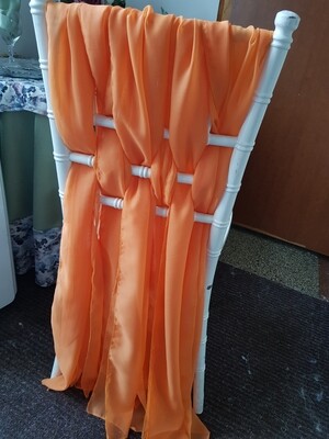 Esarfa voal chiffon 24x190 cm