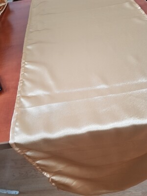 Traversa aurie pentru masa 40x200 cm