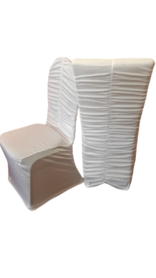 Huse elastice pentru scaune, culoarea ivory light