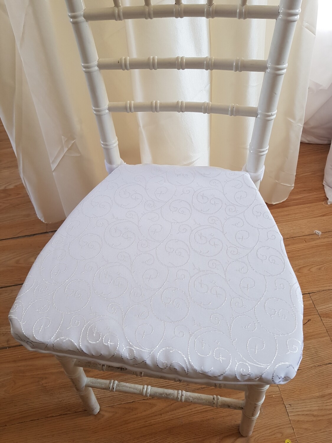 Husa perna scaun chiavari 2 fețe (brocart/minimat)