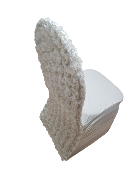 Husa scaun cu trandafiri 3D