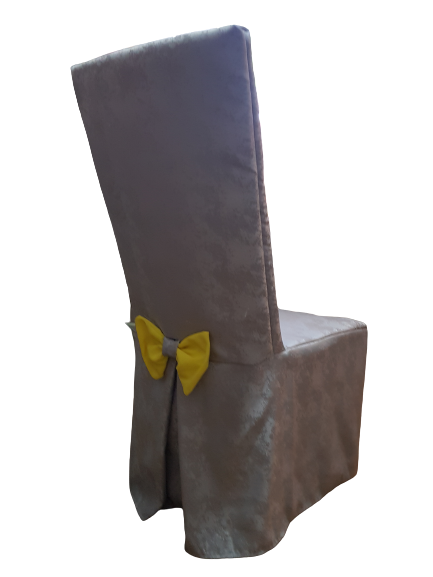 Husa fixe pentru scaun realizate din brocard