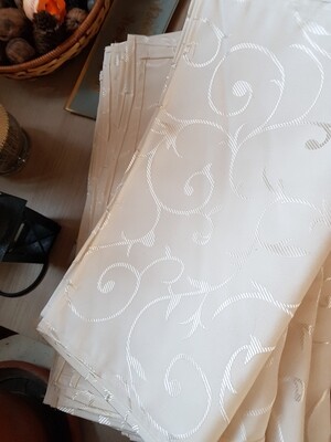 Servet 40x40 cm " melci" ivory crem