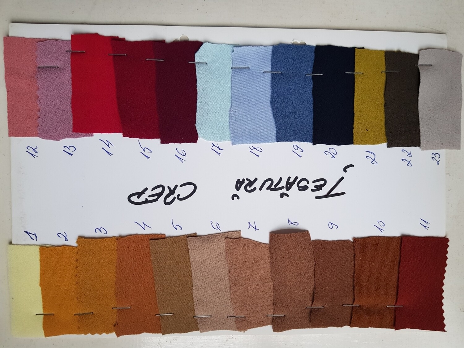 Benzi elastice confectionate din scuba/crep