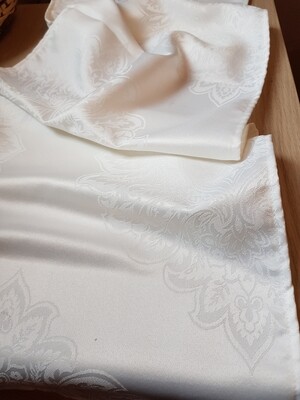 Traverse masa 35x190 cm brocart ivory