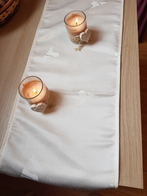 Traversa 25x215 damasc ivory-galbui