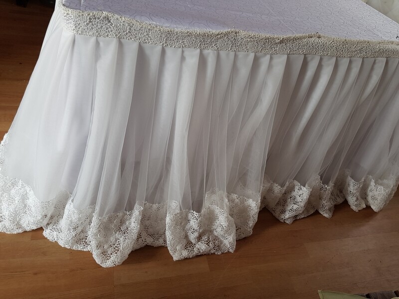Fusta masa tulle si dantela