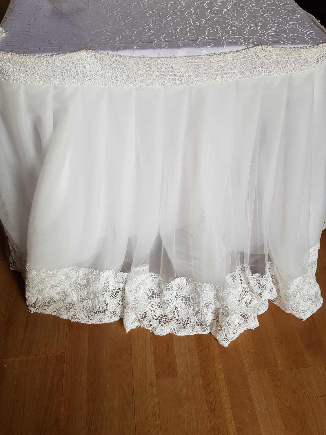 Fusta masa tulle si dantela