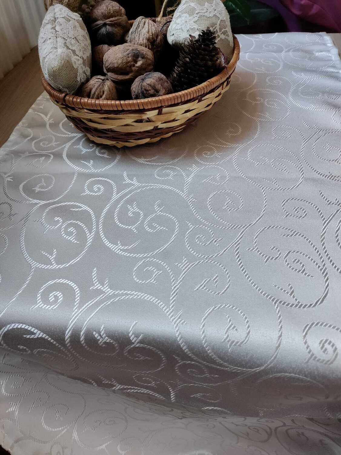 Traversa 40x240 cm, brocard ivory