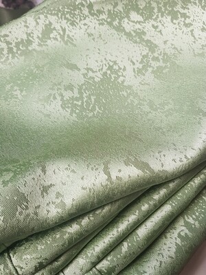Traversa  brocart verde ”mar”, model a p e