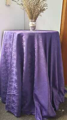Fata masa d=300 cm, brocart mov