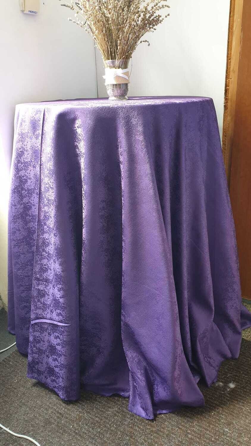 Fata masa d=300 cm, brocart mov