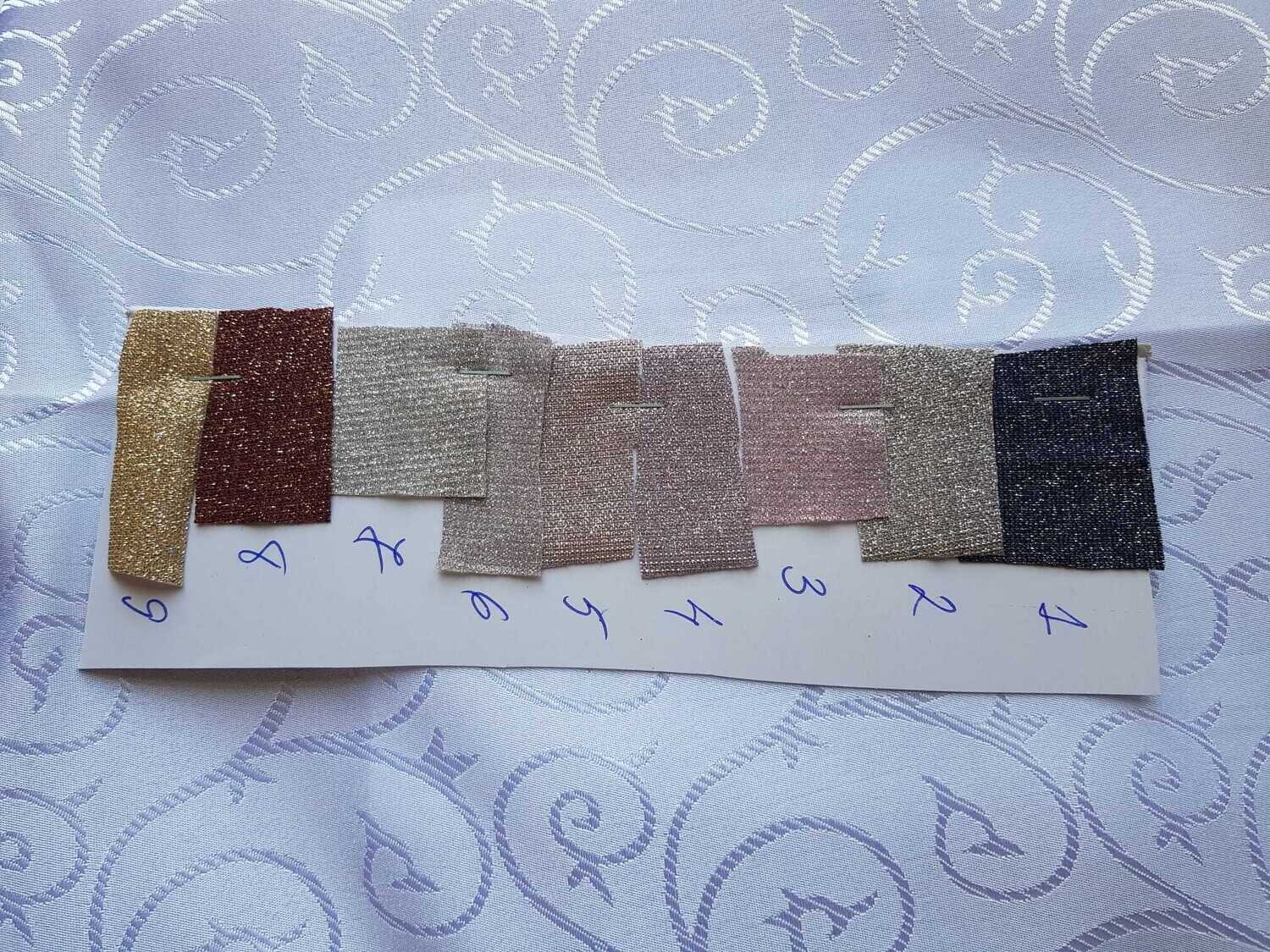Traversa masa confectionata din tesatura tip lurex
