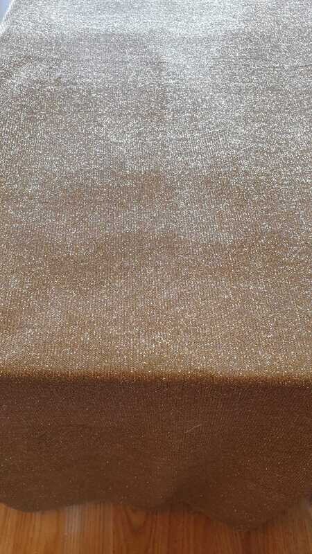 Traversa masa confectionata din tesatura tip lurex