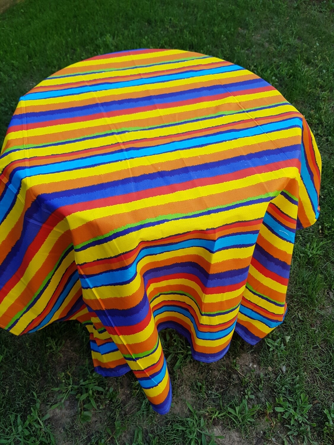 Fata masa creton multicolor