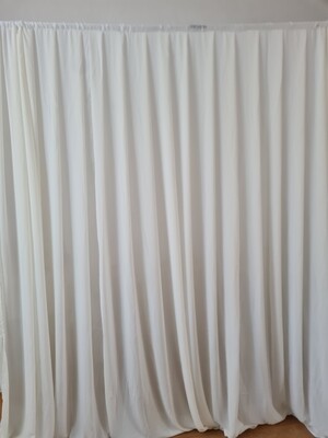 Perdea voal ivory 200 /300 /600   x 250 cm