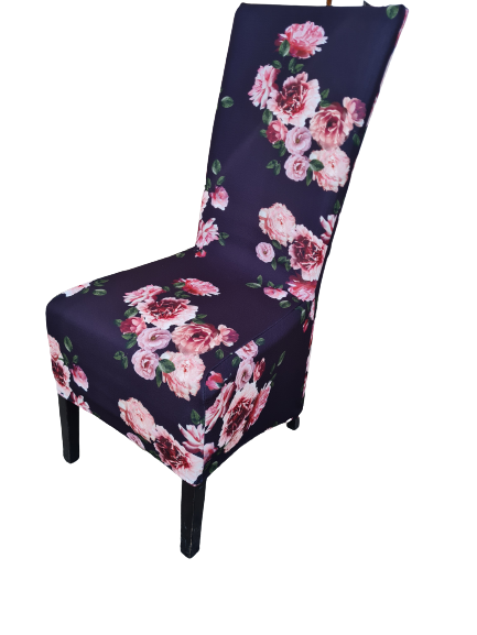 Husa scaun Munchen, model floral