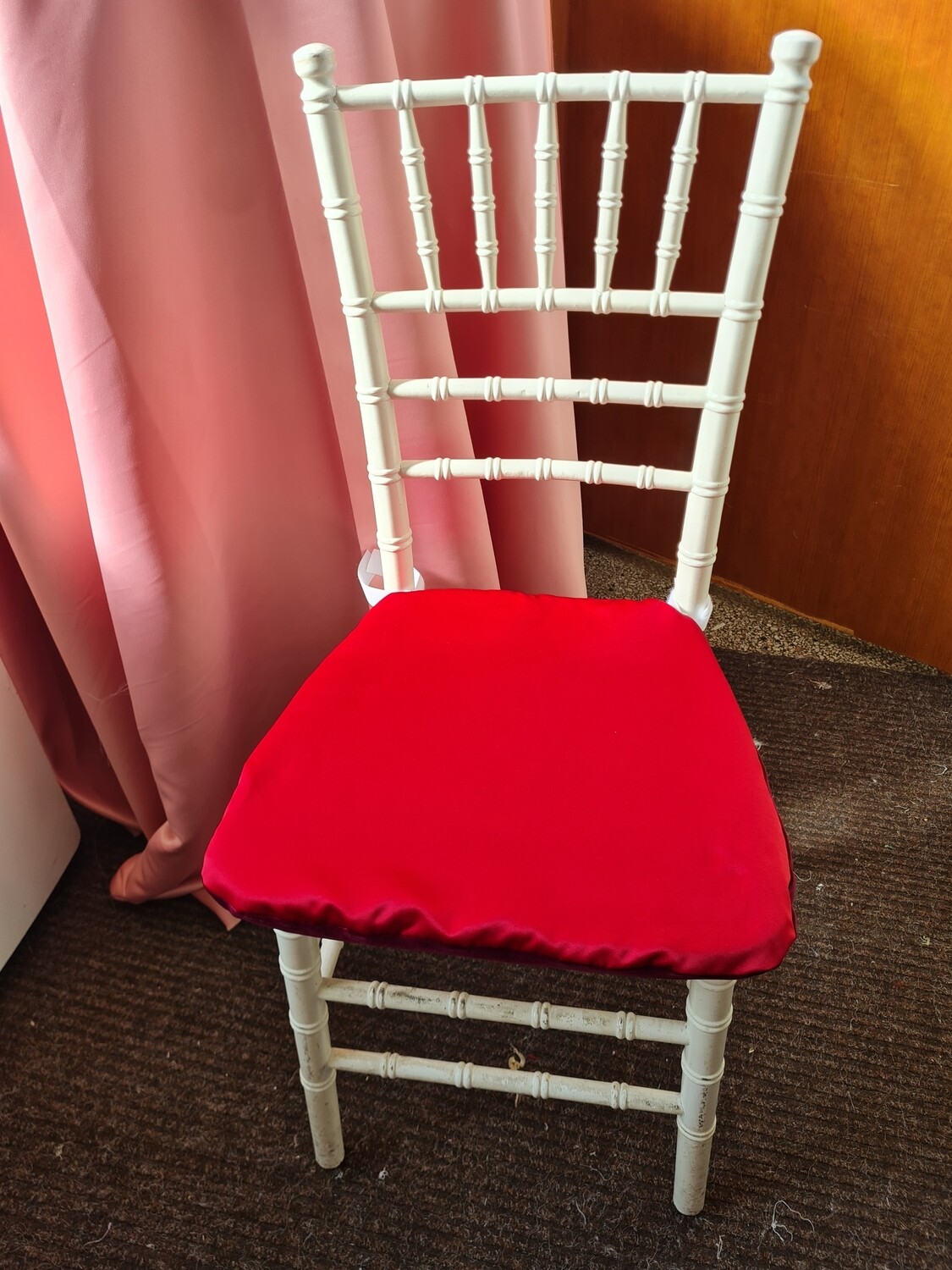 Husă pernă scaun chiavari - vișină putredă