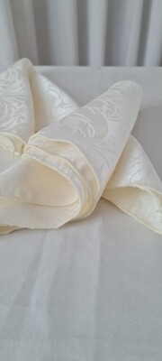 Servet jakard ivory 40 x 40 cm