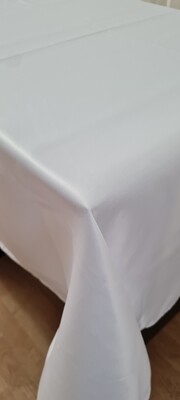 Fata masa brocart alb satinat (fără model )