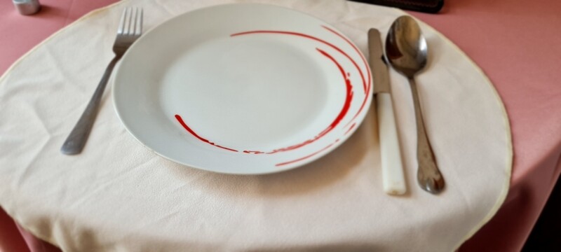 Suport ivory pentru farfurie D45cm