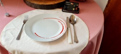 Suport ivory pentru farfurie D45cm