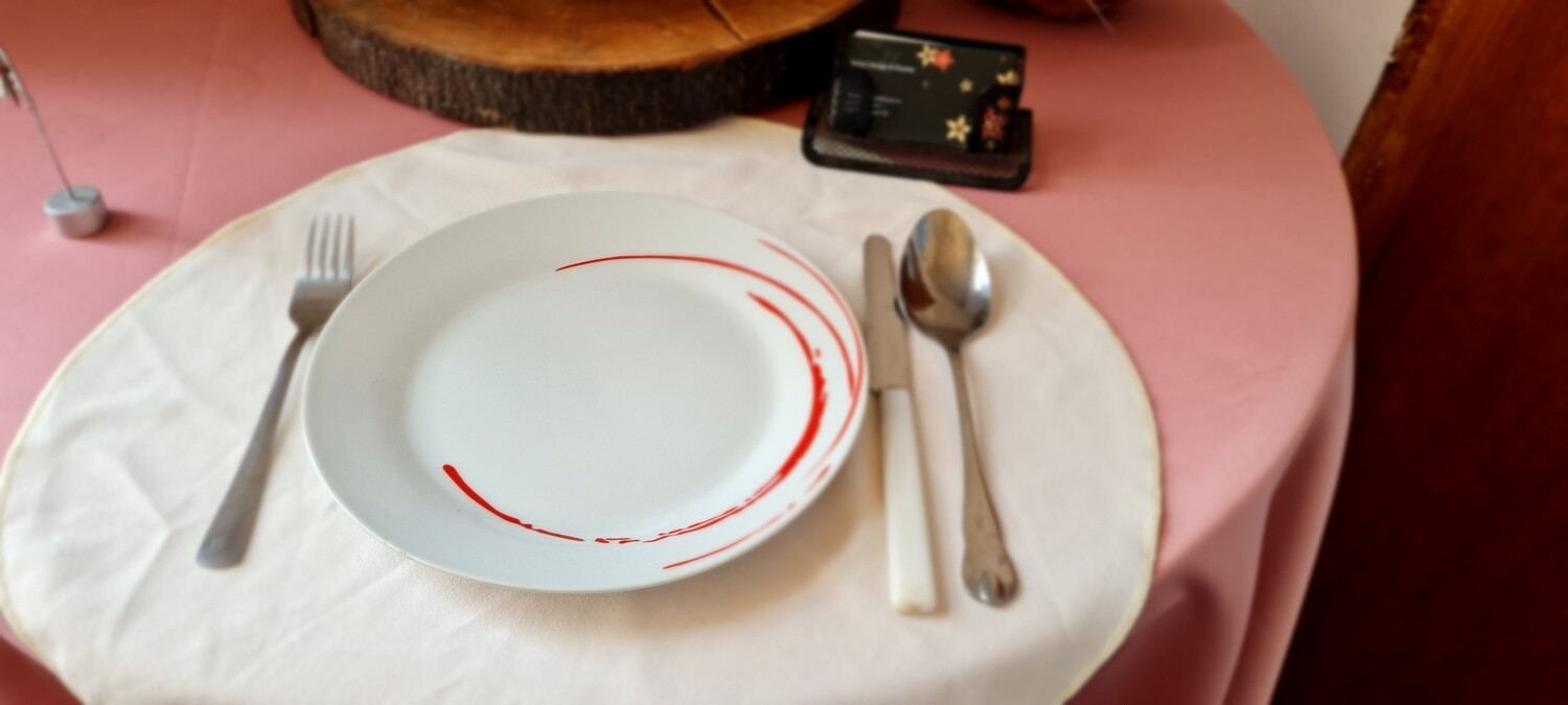 Suport ivory pentru farfurie D45cm