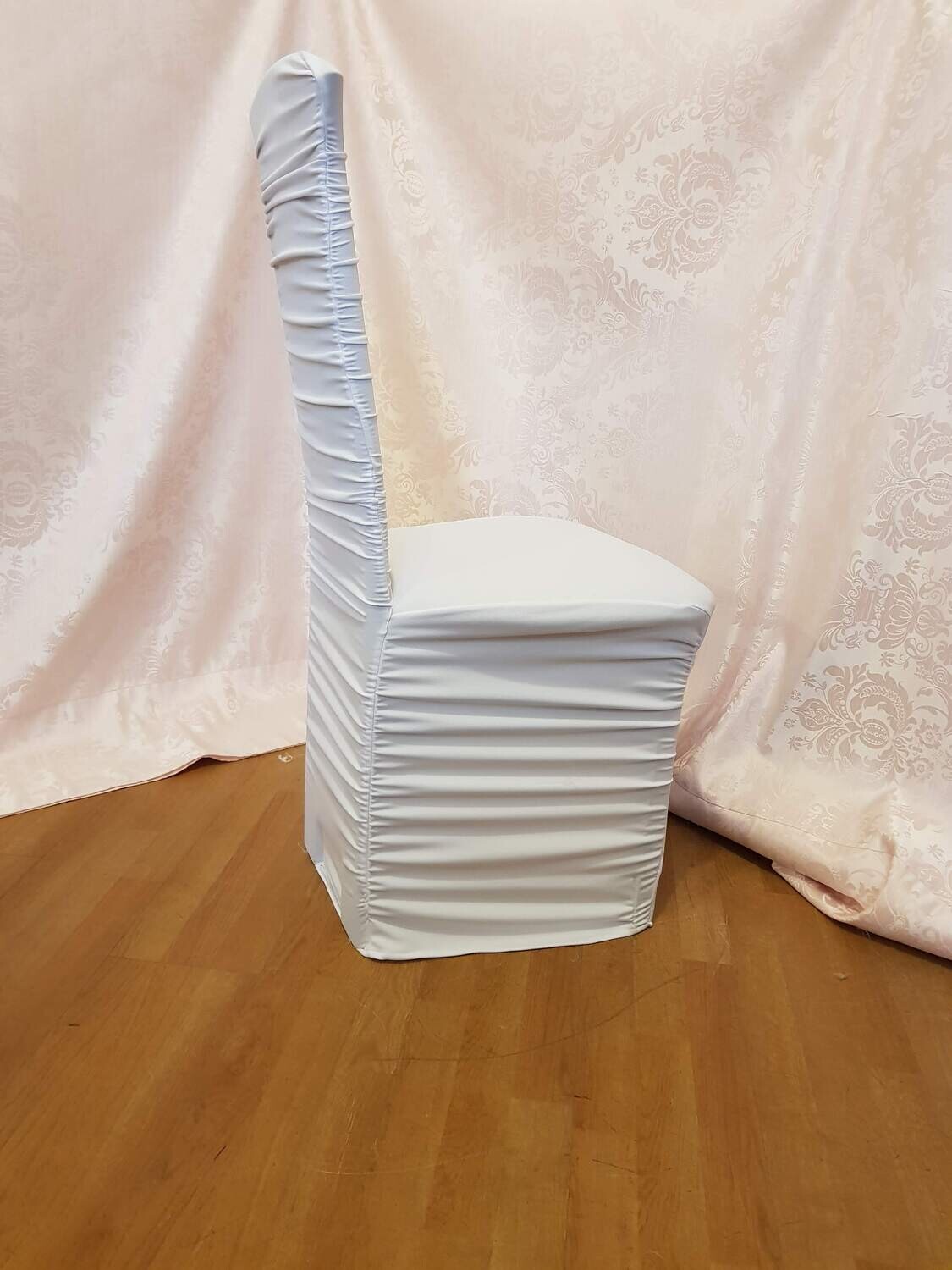 Set 10 huse lacoste alb - spătar ingust