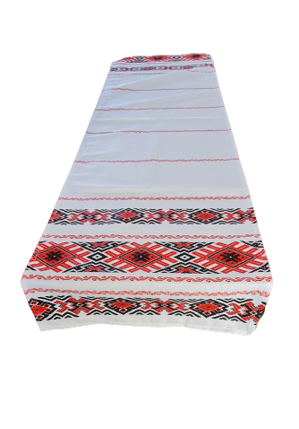 Napron motive traditionale (roșu)